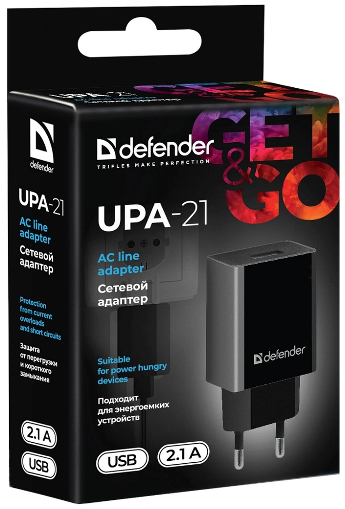 Зарядное устройство для телефона Defender  UPA21 